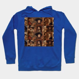 Rembrandt Paintings Mashup Hoodie